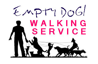 dog walking logo